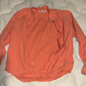 Old Navy Coral Button-Up Shirt